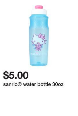Five Below Sanrio® water bottle 30oz offer