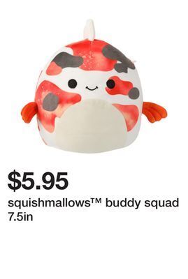 Five Below Squishmallows™ buddy squad 7.5in offer
