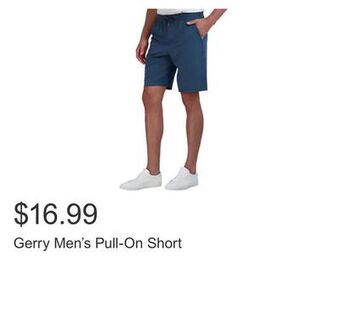 Costco Gerry men's pull-on short offer