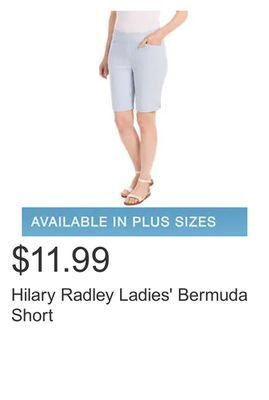 Costco Hilary radley ladies' bermuda short offer