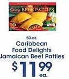 Price Rite Caribbean food delights jamaican beef patties offer