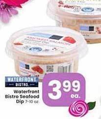 Albertsons Waterfront bistro seafood dip offer