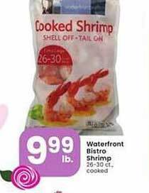 Albertsons Waterfront bistro shrimp offer