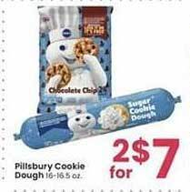 Albertsons Pillsbury cookie dough offer