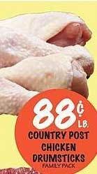 Foodarama Country post chicken drumsticks offer