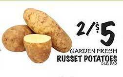 Foodarama Russet potatoes offer