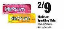 Sentry Klarbrunn sparkling water offer