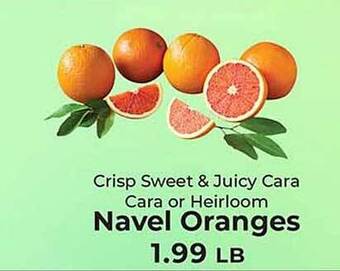 Sunset Foods Navel oranges offer