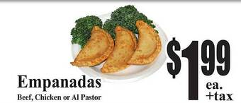 Baja Ranch Empanadas offer