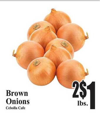 Baja Ranch Brown onions offer