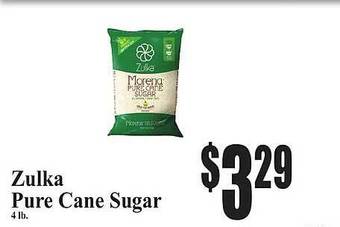 Baja Ranch Zulka pure cane sugar offer