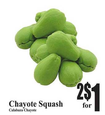 Baja Ranch Chayote squash offer