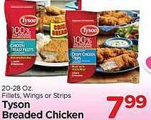 Edwards Food Giant Tyson breaded chicken offer