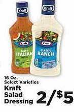 IGA Kraft salad dressing offer
