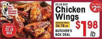 IGA Chicken wings offer