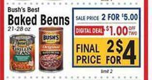 Bush's best baked beans