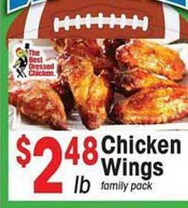 IGA Chicken wings offer