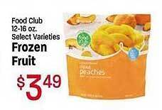 Maceys Food club frozen fruit offer