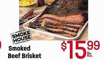Maceys Smoked beef brisket offer