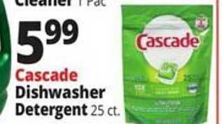 Ocean State Job Lot Cascade dishwasher detergent offer