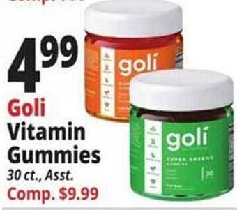 Ocean State Job Lot Goli vitamin gummies offer