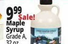 Ocean State Job Lot Maple syrup offer
