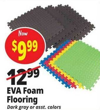 Ocean State Job Lot Eva foam flooring offer