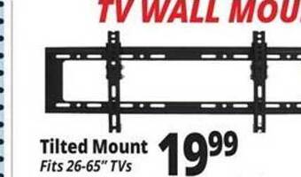 Ocean State Job Lot Tilted mount offer