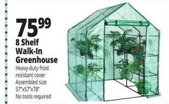 Ocean State Job Lot 8 shelf walk-in greenhouse offer