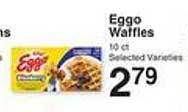 Price Chopper Eggo waffles offer