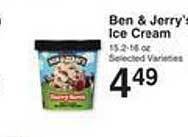 Price Chopper Ben & jerry's ice cream offer