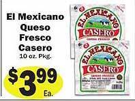 Sellers Bros El mexicano queso fresco casero offer