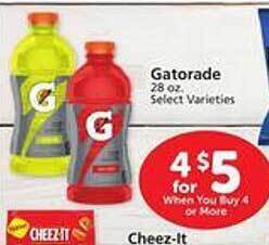 Safeway Gatorade offer