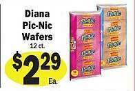 Sellers Bros Diana pic-nic wafers offer