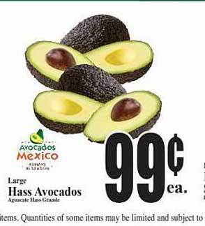 Baja Ranch Large hass avocados offer