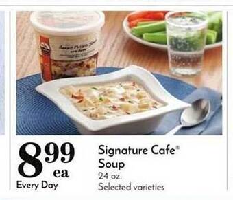 Pavilions Signature cafe soup offer