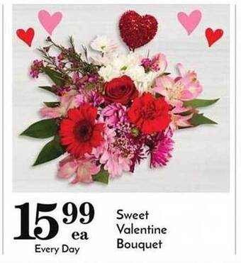 Pavilions Sweet valentine bouquet offer