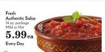 Pavilions Fresh authentic salsa offer