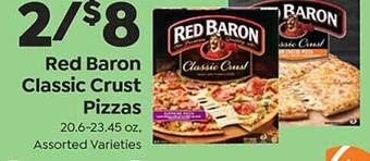 Save a Lot Red baron classic crust pizzas offer