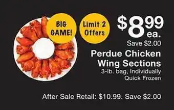 Fairway Store Market Perdue chicken wing section offer
