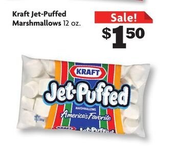 Family Dollar Kraft jet-puffed marshmallows offer
