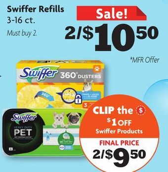 Family Dollar Swiffer refills offer