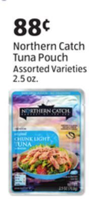 Aldi Northern catch tuna pouch offer