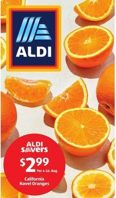 Aldi California navel oranges offer