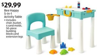 Aldi Bee happy 5-in-1 activity table offer