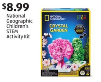 Aldi National geographic children's stem activity kit offer