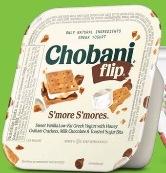 Target Chobani flip single-serve greek yogurt offer