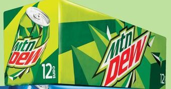 Target Mountain dew 12-pk. soda offer