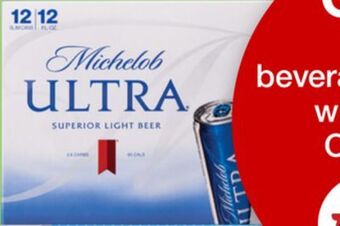 Target Michelob ultra, and select other 12-pk. beer.* offer