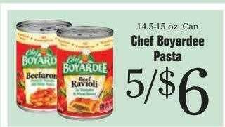 Morton Williams Chef boyardee pasta offer